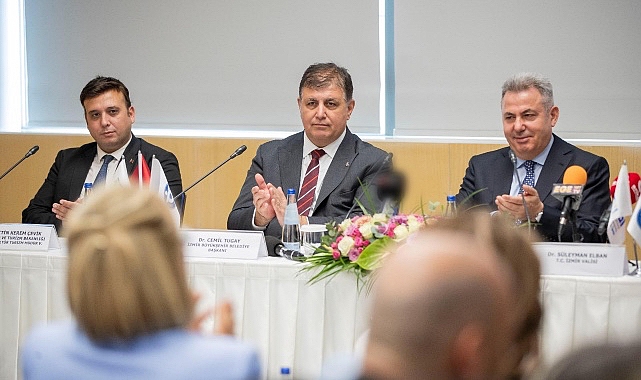 İzmir Büyükşehir Belediye Başkanı Dr. Cemil Tugay 83. Dünya SKAL Kongresi’nin tanıtım toplantısında konuştu İzmir turizmde sıçrama yaşaması gereken bir dönemde