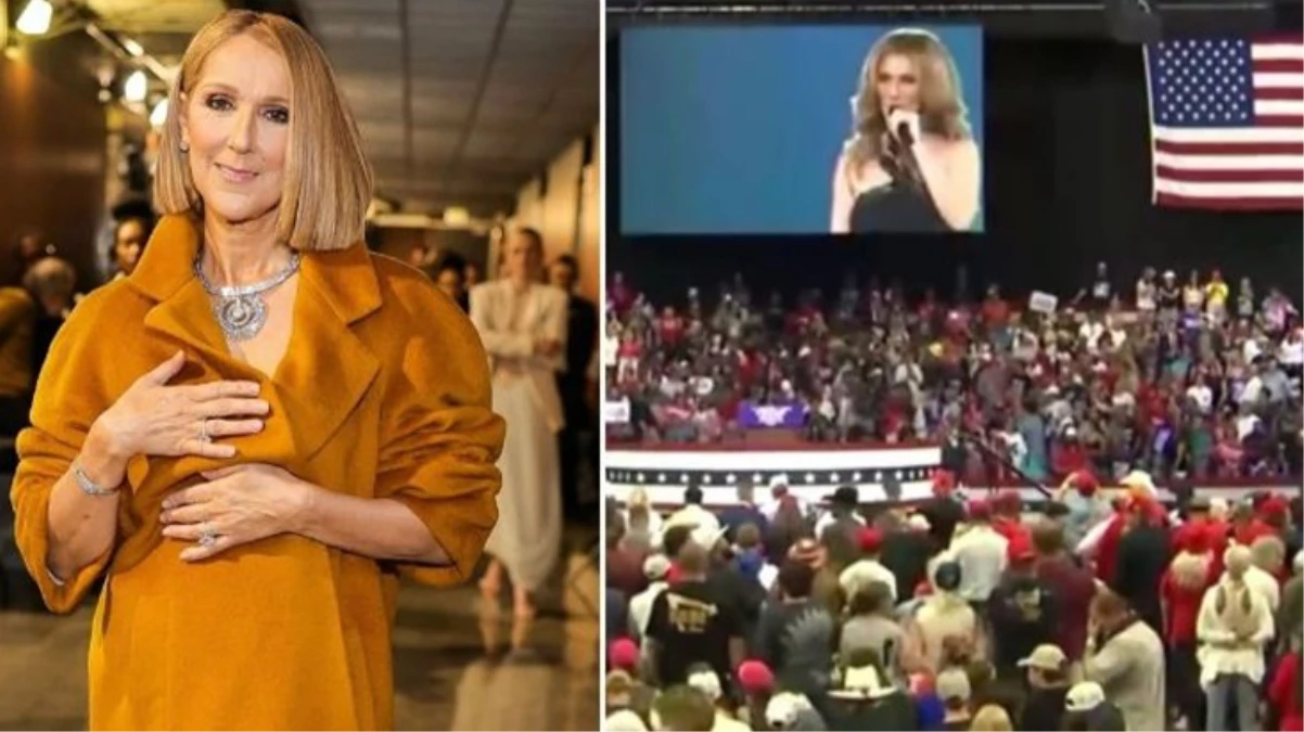 Celine Dion, seçim mitinginde ”My Heart Will Go On” şarkısını izinsiz kullanan Donald Trump’a sert tepki gösterdi