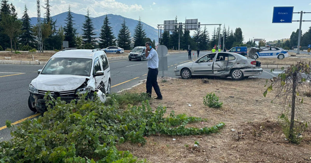 Elazığ’da trafik kazası: 9 yaralı