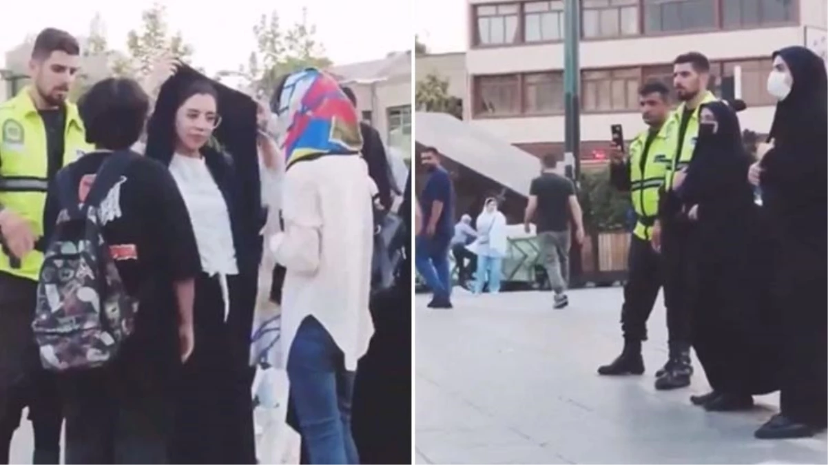 İran’da şort giyen erkeğe “Ahlak polisi” müdahalesi! Ters kelepçe ile gözaltına aldılar