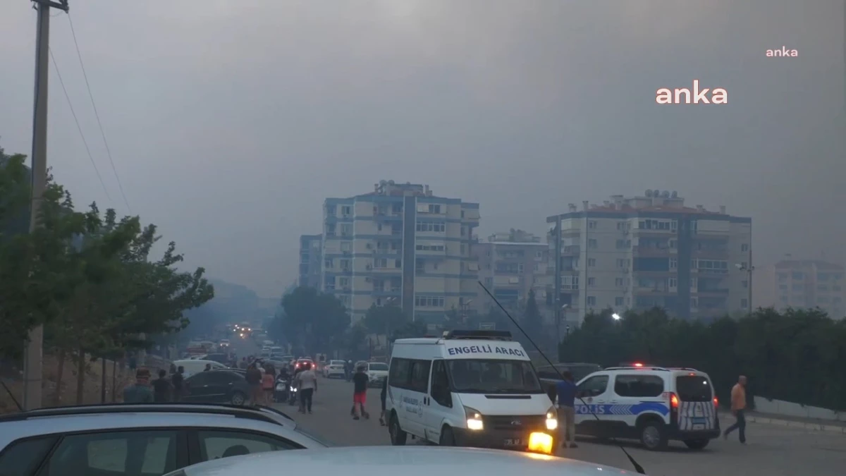 İzmir’deki orman yangınından etkilenenlerin tedavisi devam ediyor