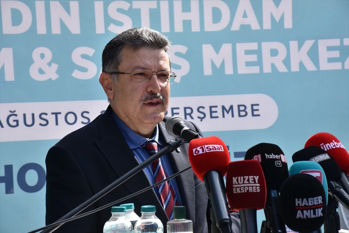 Trabzon’da Kadın İstihdam, Üretim ve Satış Merkezi Hizmete Alındı