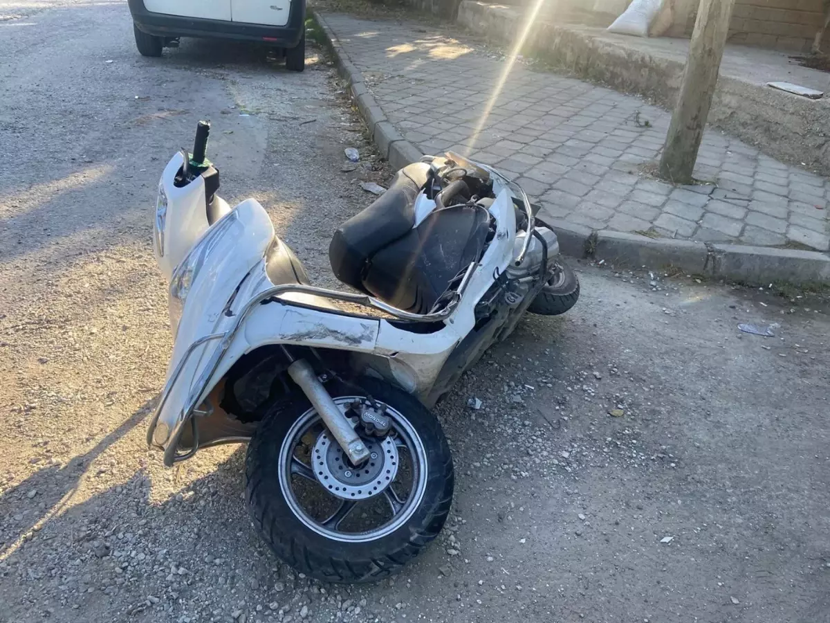 14 Yaşındaki Motosiklet Sürücüsü Hayatını Kaybetti