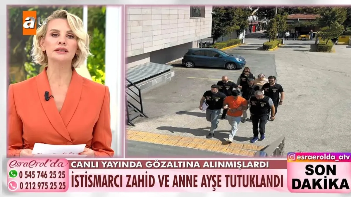 Esra Erol’da programında gündeme gelen 14 yaşındaki çocuğun istismarına tutuklama kararı