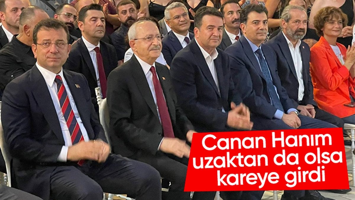 İmamoğlu, Kılıçdaroğlu ve Kaftancıoğlu düğünde buluştu