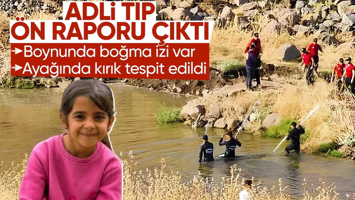 Narin Güran’ın adli tıp ön raporu: Boyunda boğma izi, ayağında kırık..