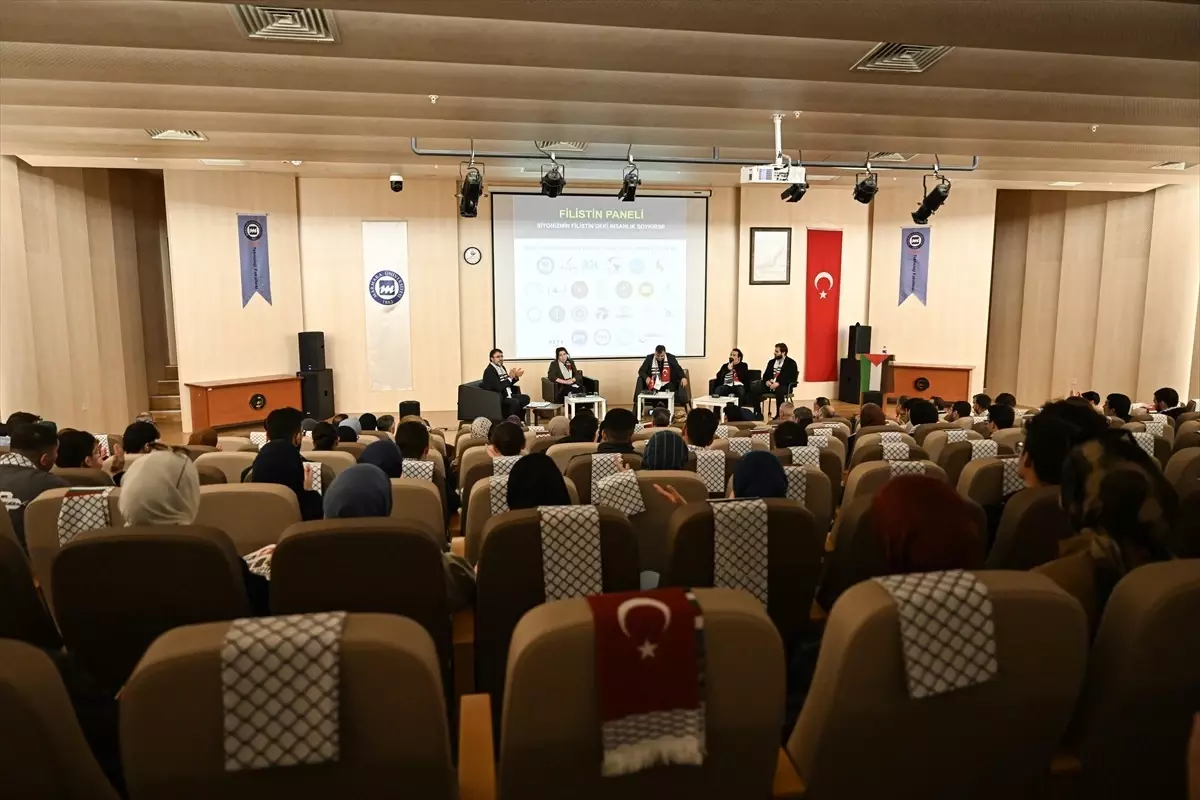 Marmara Üniversitesi’nde ‘Siyonizmin Filistin’deki İnsanlık Soykırımı’ Paneli Düzenlendi