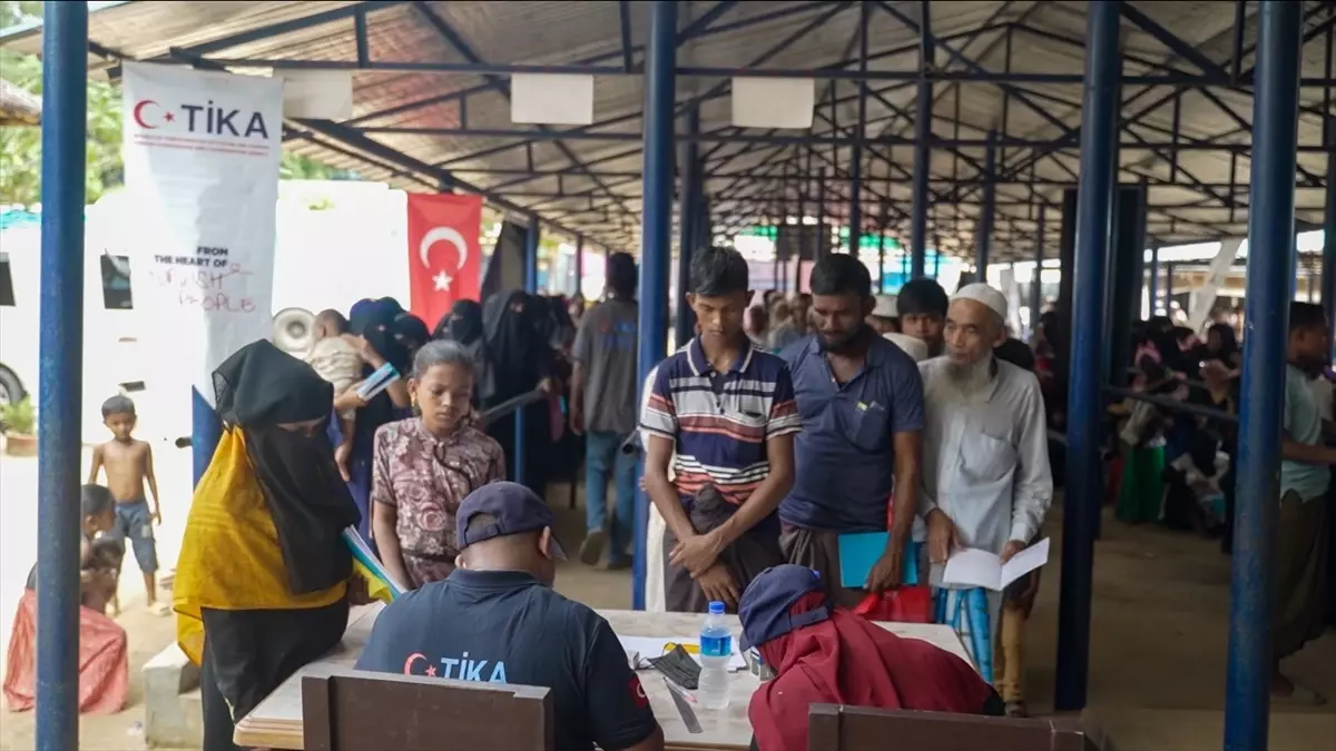 TİKA’dan Rohingyalılara Sağlık Desteği