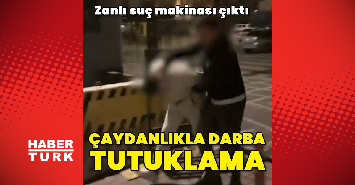 Çaydanlıkla adam döven suç makinesi yakalandı! 18 yaşında 43 suç kaydı var