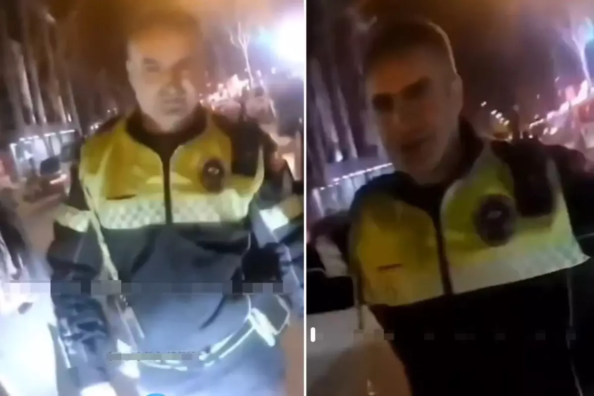 İşte şehit polis Fethi Sekin’in görev başındaki görüntüleri