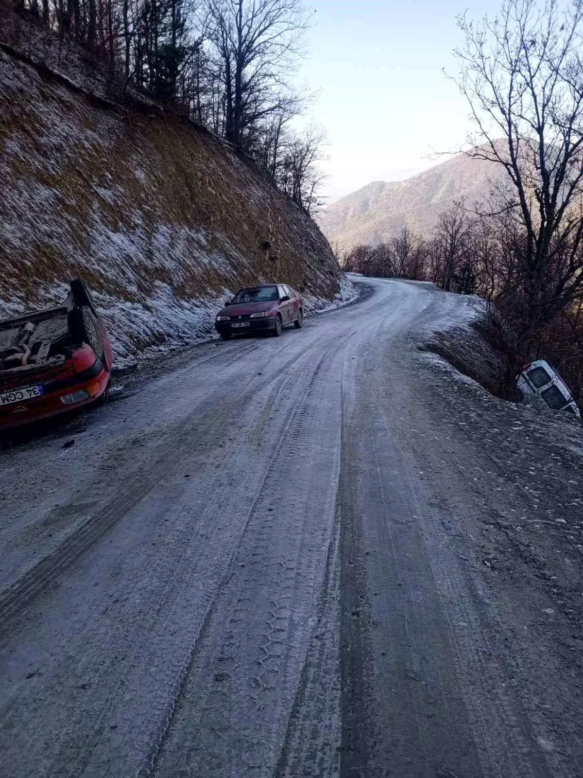 Kastamonu’da Gizli Buzlanma Kazası