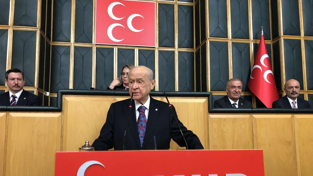 MHP Lideri Bahçeli: PKK’nın bittiği şartsız açıklanmalıdır