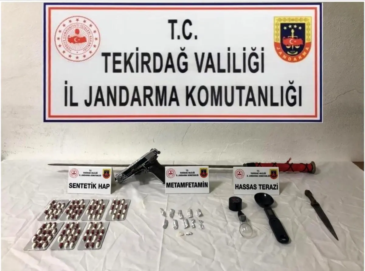 Tekirdağ’da Uyuşturucu Operasyonu