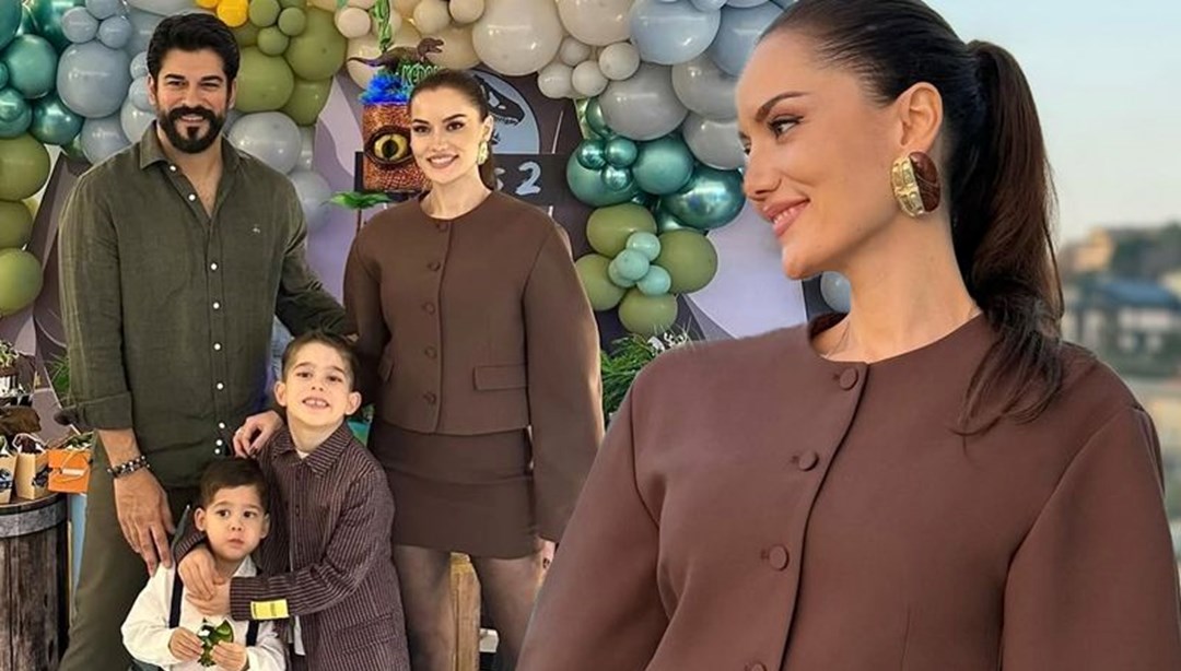 Fahriye Evcen ile Burak ÃzÃ§ivit’in oÄullarÄ± Kerem 2 yaÅÄ±nda: Ä°yi ki doÄdun kÄ±ymetlim